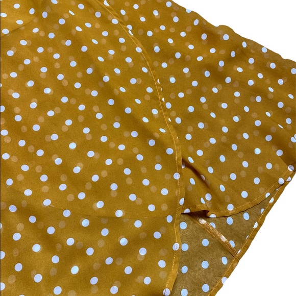 re:named Polka Dot Tied Wrap Skirt - Picture 3 of 4